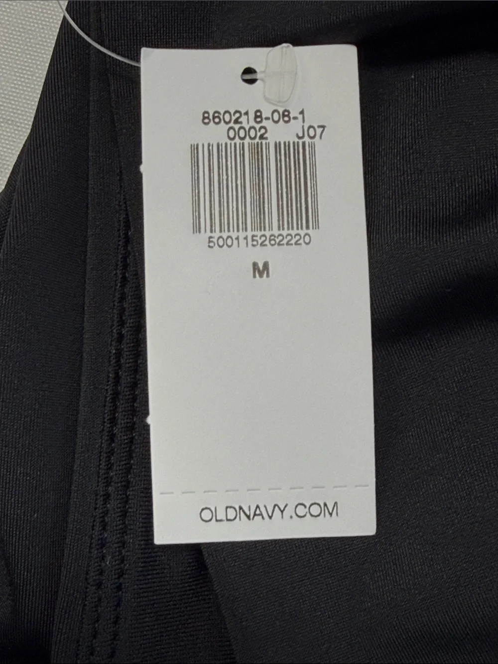 Old Navy NWT Black Classic High Rise Bikini Bottoms Size Medium
